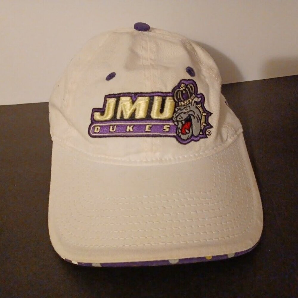 VTG New Era James Madison University JMU Dukes‎ Strapback Cap Hat Youth NWT